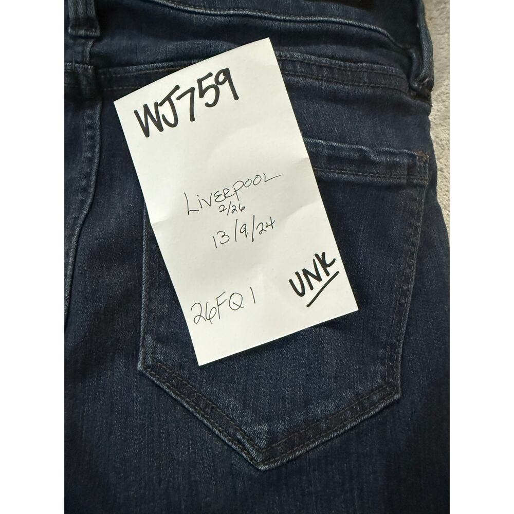Liverpool Los Angeles Jeans Women's 2/26 The Crop Love Cuffed Dark Wash - Picture 3 of 6